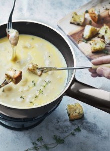 Set Fondue 24 cm/2,4 l, Charcoal - Emile Henry
