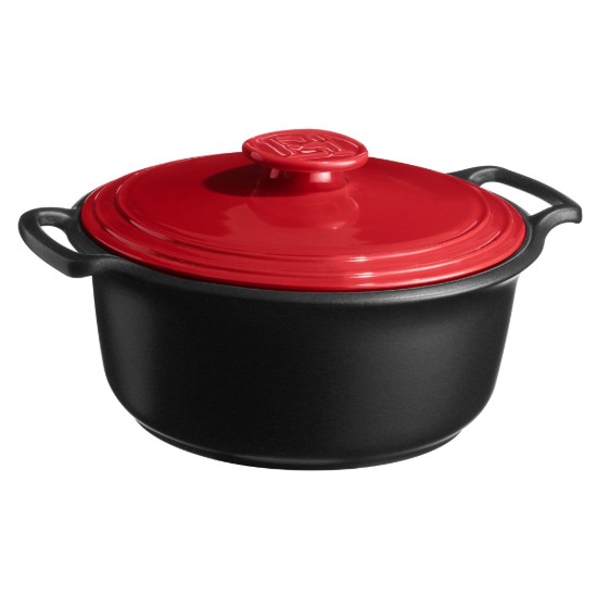 Oala Cocotte ceramica, 33cm/6,5L, "Sublime +", Burgundy - Emile Henry