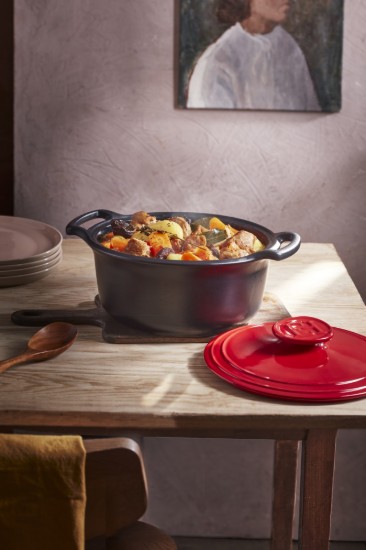 Oala Cocotte ceramica, 33cm/6,5L, "Sublime +", Burgundy - Emile Henry