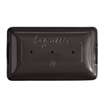 Tava baghete, ceramica, 39,5x23,5cm/3,7L, Charcoal - Emile Henry