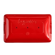 Tava baghete, ceramica, 39,5x23,5cm/3,7L, Burgundy - Emile Henry