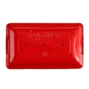 Tava baghete, ceramica, 39,5x23,5cm/3,7L, Burgundy - Emile Henry
