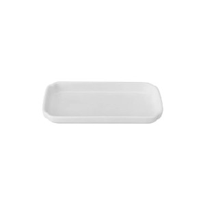 Platou mic dejun, portelan, 18x9cm, "Gastronomi" - Porland