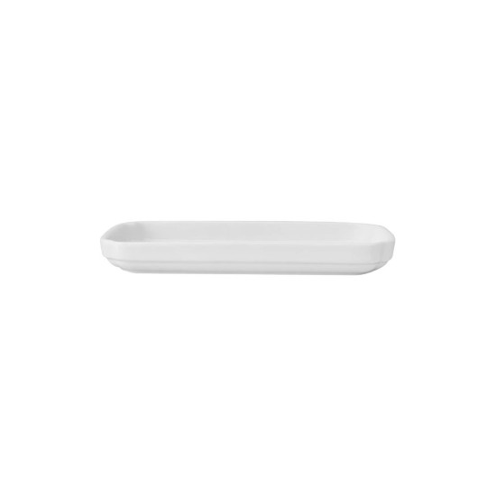 Platou mic dejun, portelan, 18x9cm, "Gastronomi" - Porland