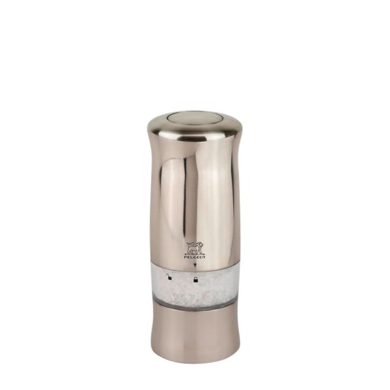 Rasnita electrica pentru sare, 14 cm "Zeli Z", Brushed Chrome - Peugeot