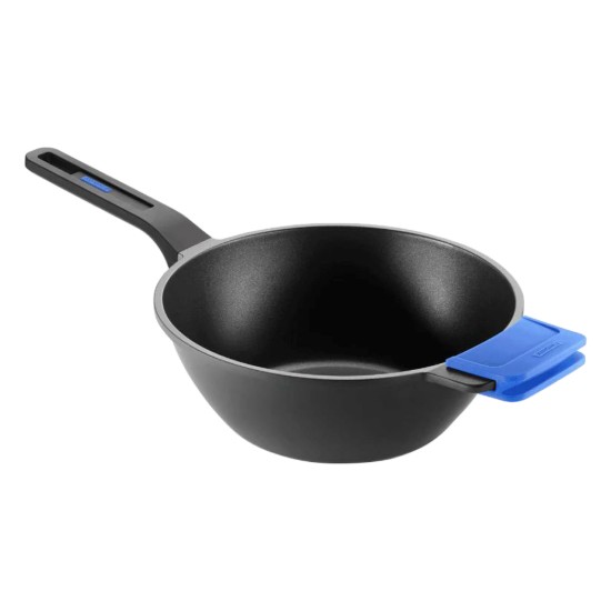 Tigaie wok, aluminiu, 28cm, "Solid Pro" - Monix