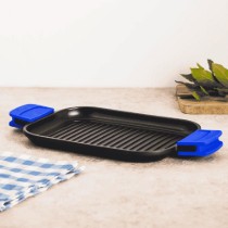 Tava grill, aluminiu, 32 x 24 cm, "Solid Pro" - Monix