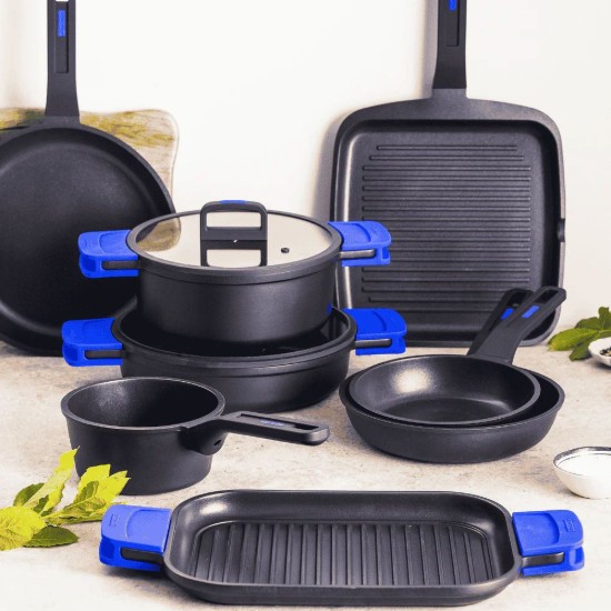 Tava grill, aluminiu, 32 x 24 cm, "Solid Pro" - Monix