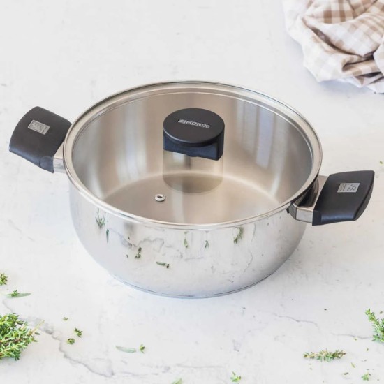 Set vase gatit, 9 piese, inox, "Elite" - Monix
