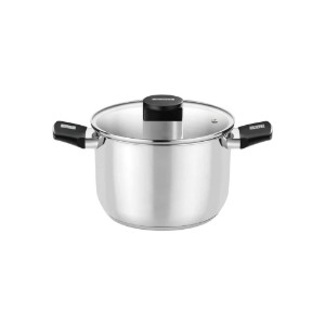 Oala inox, cu capac, 18cm/3L, "Elite" - Monix