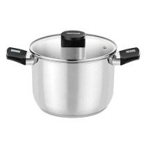Oala inox, cu capac, 30cm/12L, "Elite" - Monix