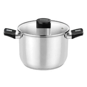 Oala inox, cu capac, 30cm/12L, "Elite" - Monix