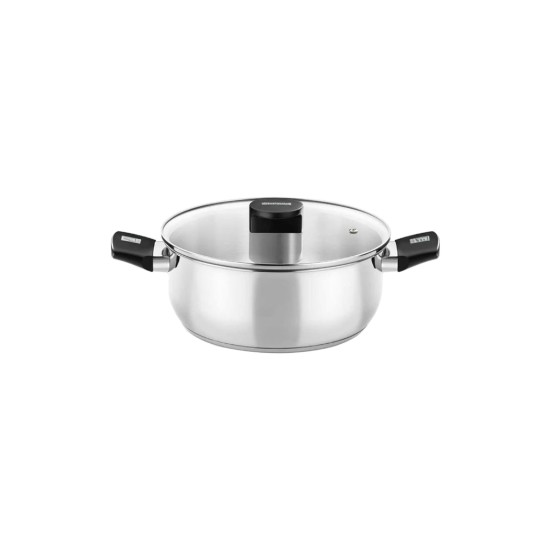 Cratita inox, cu capac, 18cm/1,75L, "Elite" - Monix