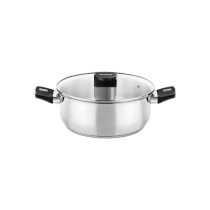 Cratita inox, cu capac, 22cm/3L, "Elite" - Monix