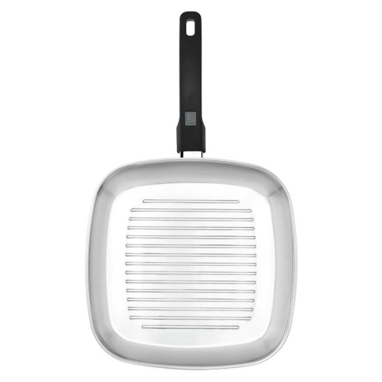 Tigaie grill, inox, 28 x 28 cm, "Elite" - Monix