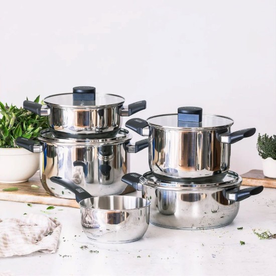 Cratita sos, inox, 16cm/1,5L, "Elite" - Monix
