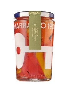 Ardei copti intregi in suc propriu, 500 g ℮, Casa Marrazzo, Italia