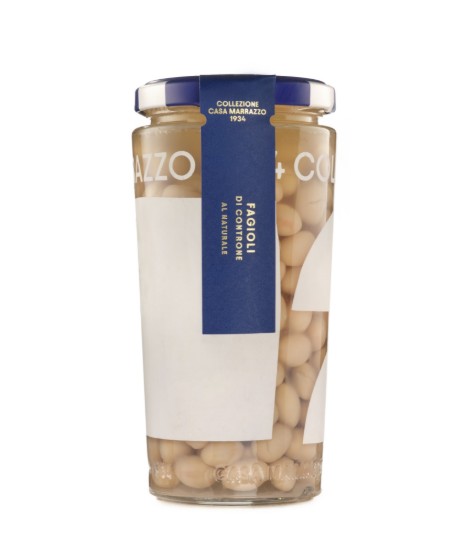 Fasole Controne in apa, 300 g ℮, Casa Marrazzo, Italia
