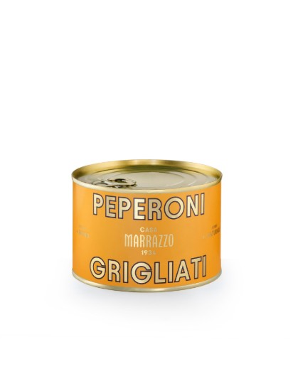 Ardei copti intregi in apa, 420 g ℮, Casa Marrazzo, Italia