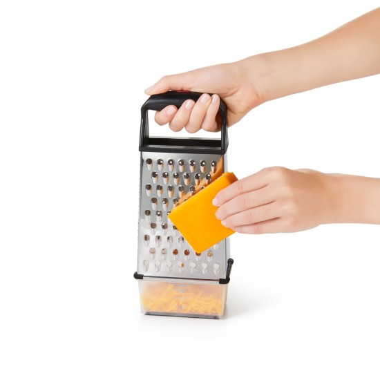 Razatoare multifunctionala, inox, cu recipient colectare, "SoftWorks" - OXO