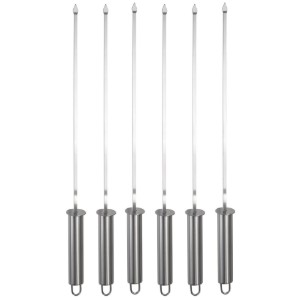 Set 25 piese pentru gratar, inox - Zokura
