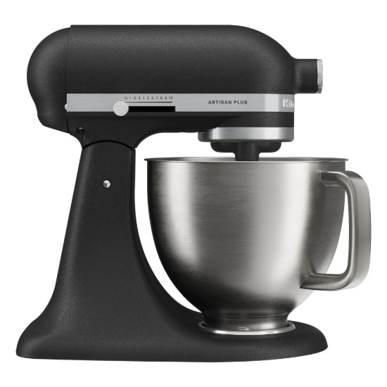 Mixer cu bol 4.7L, Artisan Plus, Model 50, Cast Iron Black - KitchenAid