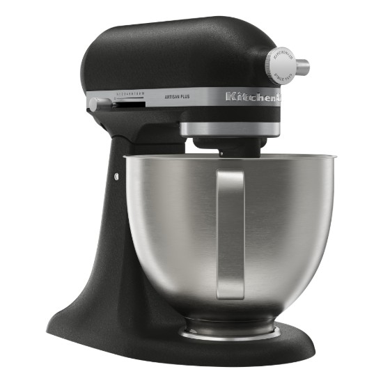Mixer cu bol 4.7L, Artisan Plus, Model 50, Cast Iron Black - KitchenAid