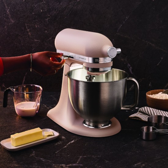 Mixer cu bol 4.7L, Artisan Plus, Model 50, Feather Pink - KitchenAid
