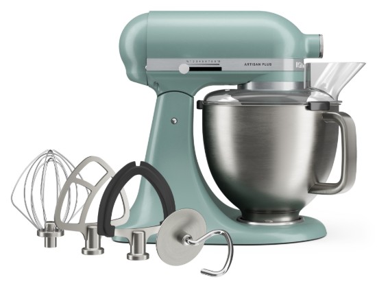 Mixer cu bol 4.7L, Artisan Plus, Model 50, Mint Julep - KitchenAid