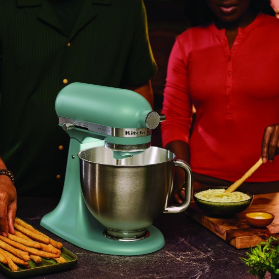 Mixer cu bol 4.7L, Artisan Plus, Model 50, Mint Julep - KitchenAid