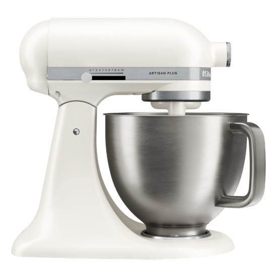 Mixer cu bol 4.7L, Artisan Plus, Model 50, Porcelain White - KitchenAid