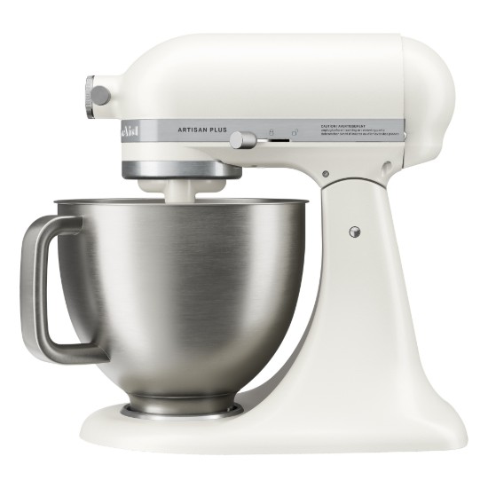 Mixer cu bol 4.7L, Artisan Plus, Model 50, Porcelain White - KitchenAid