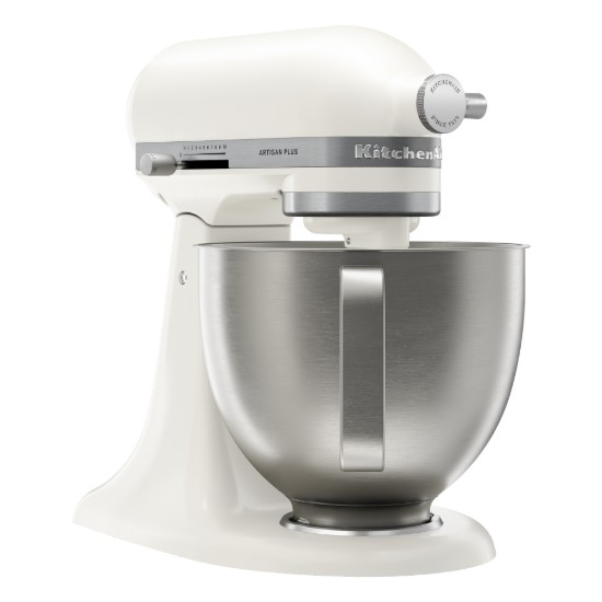 Mixer cu bol 4.7L, Artisan Plus, Model 50, Porcelain White - KitchenAid