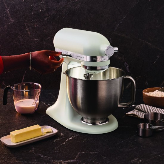 Mixer cu bol 4.7L, Artisan Plus, Model 50, Porcelain White - KitchenAid