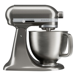 Mixer cu bol 4.7L, Artisan Plus, Model 50, Medallion Silver - KitchenAid