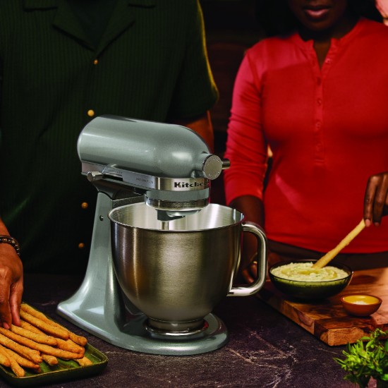 Mixer cu bol 4.7L, Artisan Plus, Model 50, Medallion Silver - KitchenAid