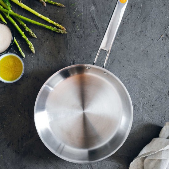 Tigaie inox, 26 cm, "Efficient Inox" - BRA