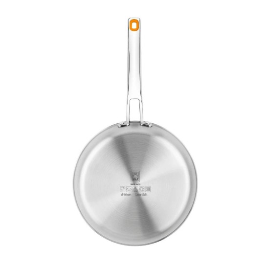 Tigaie inox, 3-Ply, 24 cm, "Efficient Inox" - BRA