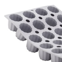 Forma silicon pentru 28 mini-canneles, 30 x 17,5 cm - de Buyer