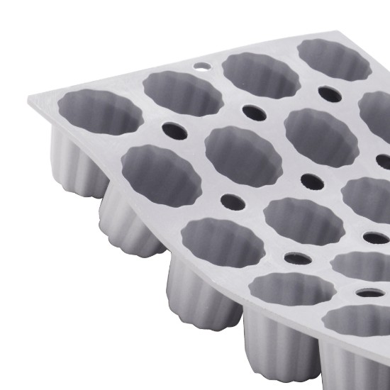 Forma silicon pentru 28 mini-canneles, 30 x 17,5 cm - de Buyer