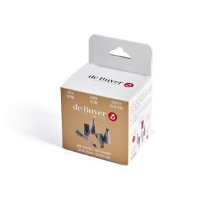 Set 5 duze patiserie, inox - de Buyer