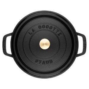 Oala Cocotte fonta, 30cm/8,35L, Black - Staub
