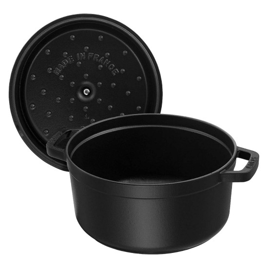 Oala Cocotte fonta, 30cm/8,35L, Black - Staub