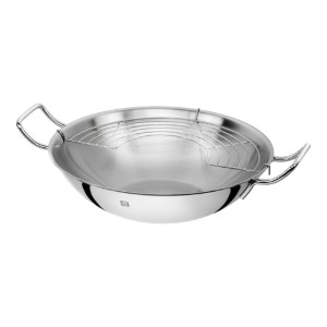 Tigaie wok, cu capac, 3-Ply, 32cm, "ZWILLING Plus" - Zwilling