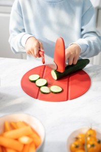Cutit pentru copii, 10cm, "Twinny", Rosu - Zwilling
