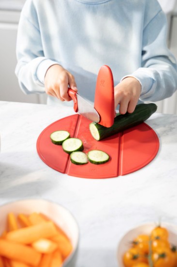 Cutit pentru copii, 10cm, "Twinny", Rosu - Zwilling