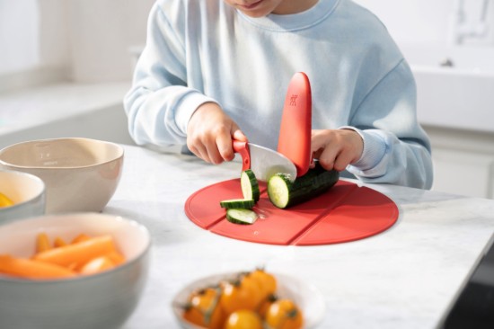 Cutit pentru copii, 10cm, "Twinny", Rosu - Zwilling