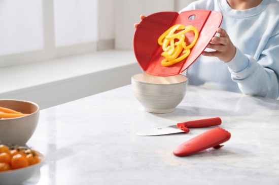 Cutit pentru copii, 10cm, "Twinny", Rosu - Zwilling