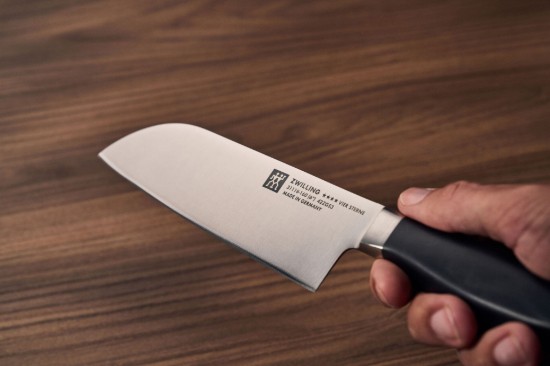 Cutit Santoku, 16 cm, "TWIN Four Star" - Zwilling