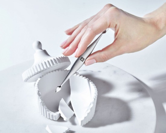 Chiureta dubla manichiura, inox satinat, 125mm - Zwilling TWINOX